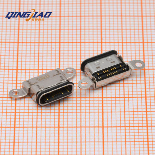typec��ˮĸ�� 16P���厧��ĸ�^��Ƭ��¶USB�B���� �֙C�����^P