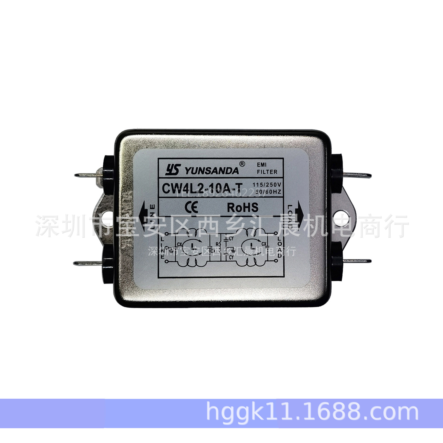 电子滤波器CW4L2-10A-T
