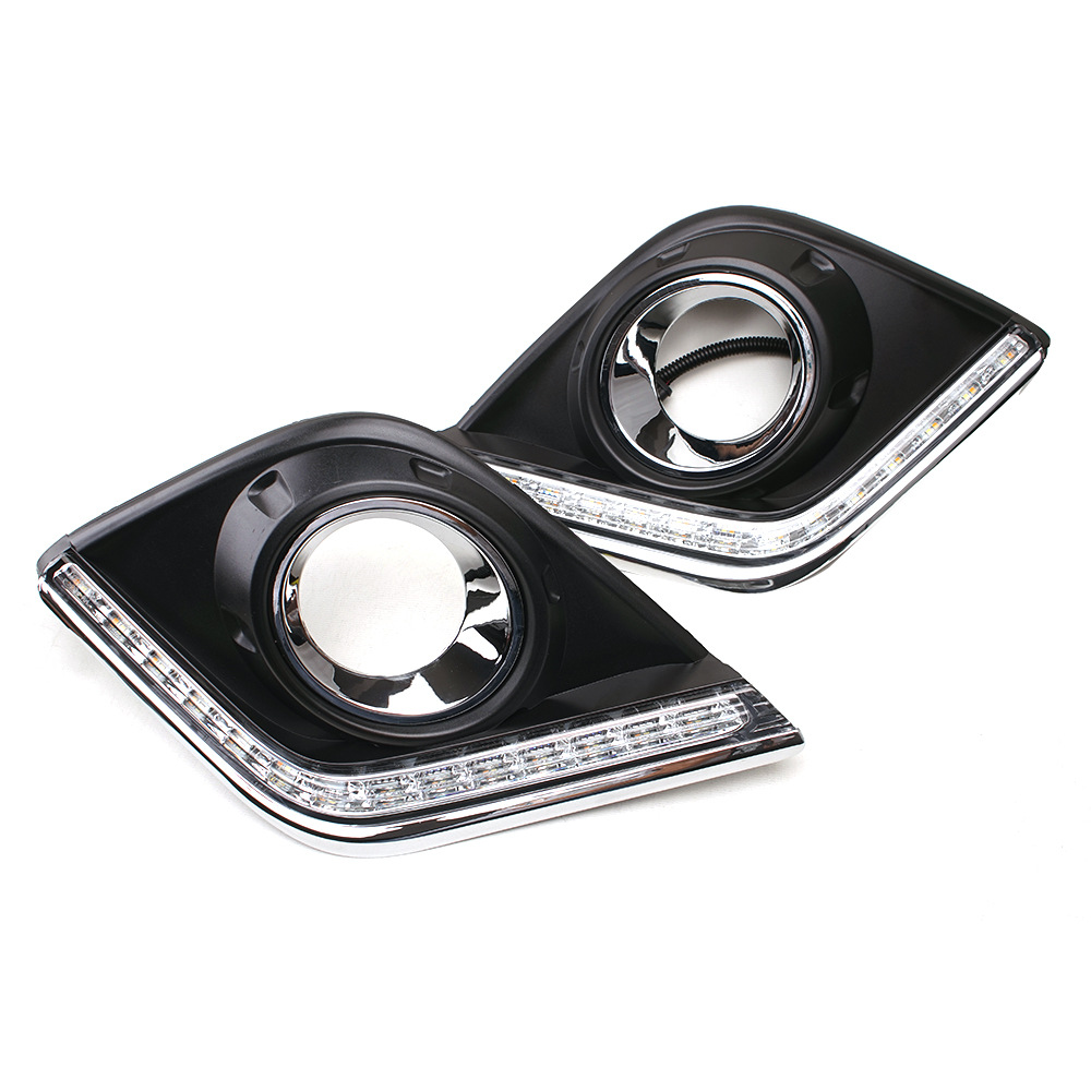 Aplicable a TOYOTA 15 16 Herrax LED Asamblea de lámpara de niebla VIGO pickup led luz diurna luz de barra delantera