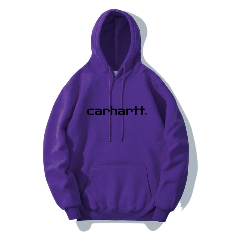 Amazon transfronteriza marca de moda europea y americana Carhartt nuevos hombres y mujeres de lana forrado suéter moda casual Sudadera con capucha