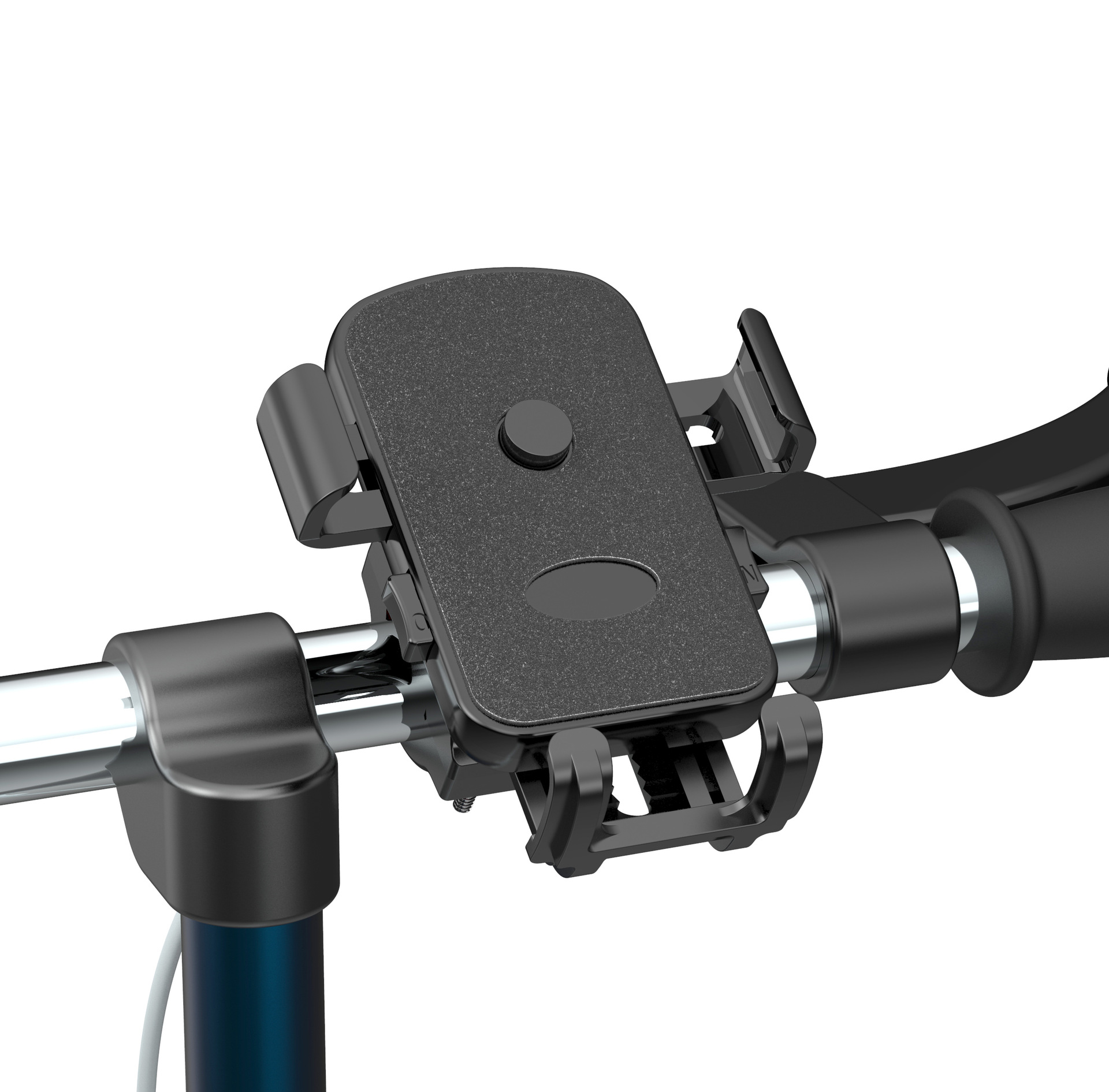 Elektrofahrrad Outdoor-Radfahrer-Handyhalter, am Fahrzeug montierter, stoßfester Navigationshalter_voghion.com