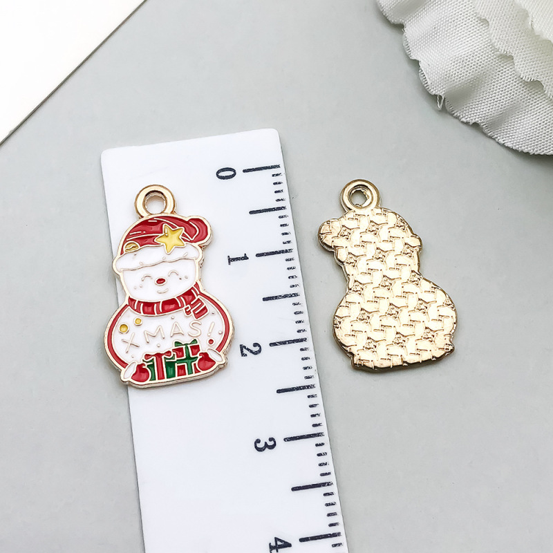 国境を越えて人気がある20種類の滴油合金クリスマスシリーズペンダントdiyブレスレットネックレスアクセサリー|undefined
