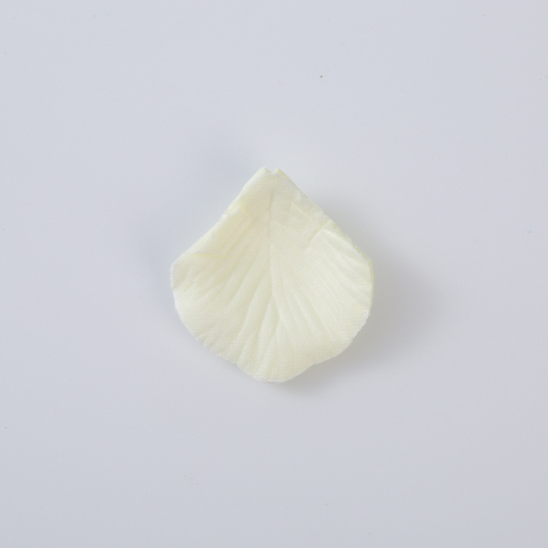 No tejido laminado 100 pétalos de flores, pétalos de boda, pétalos de flores falsos, pétalos de rosas, precio especial