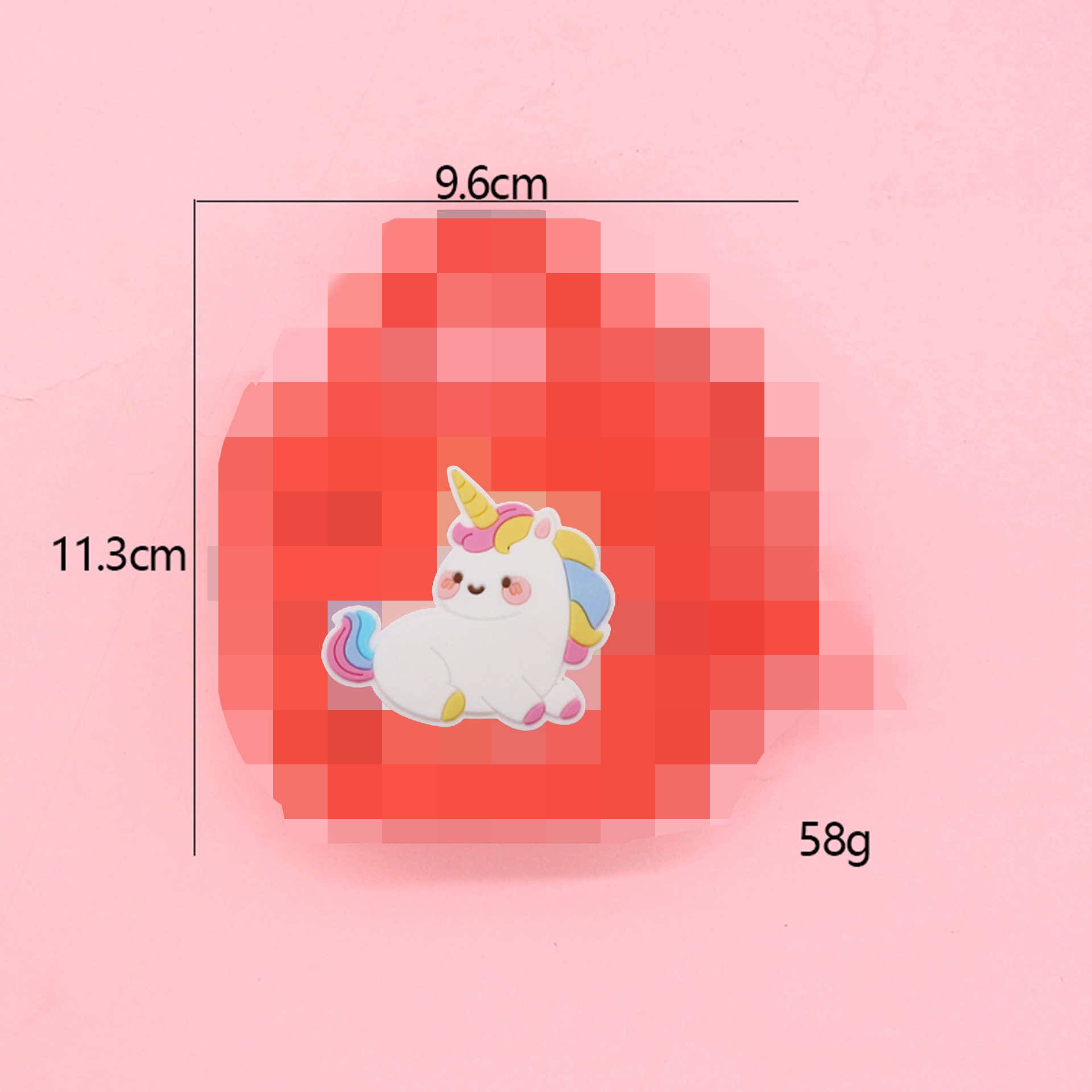 레드 유니콘 가방