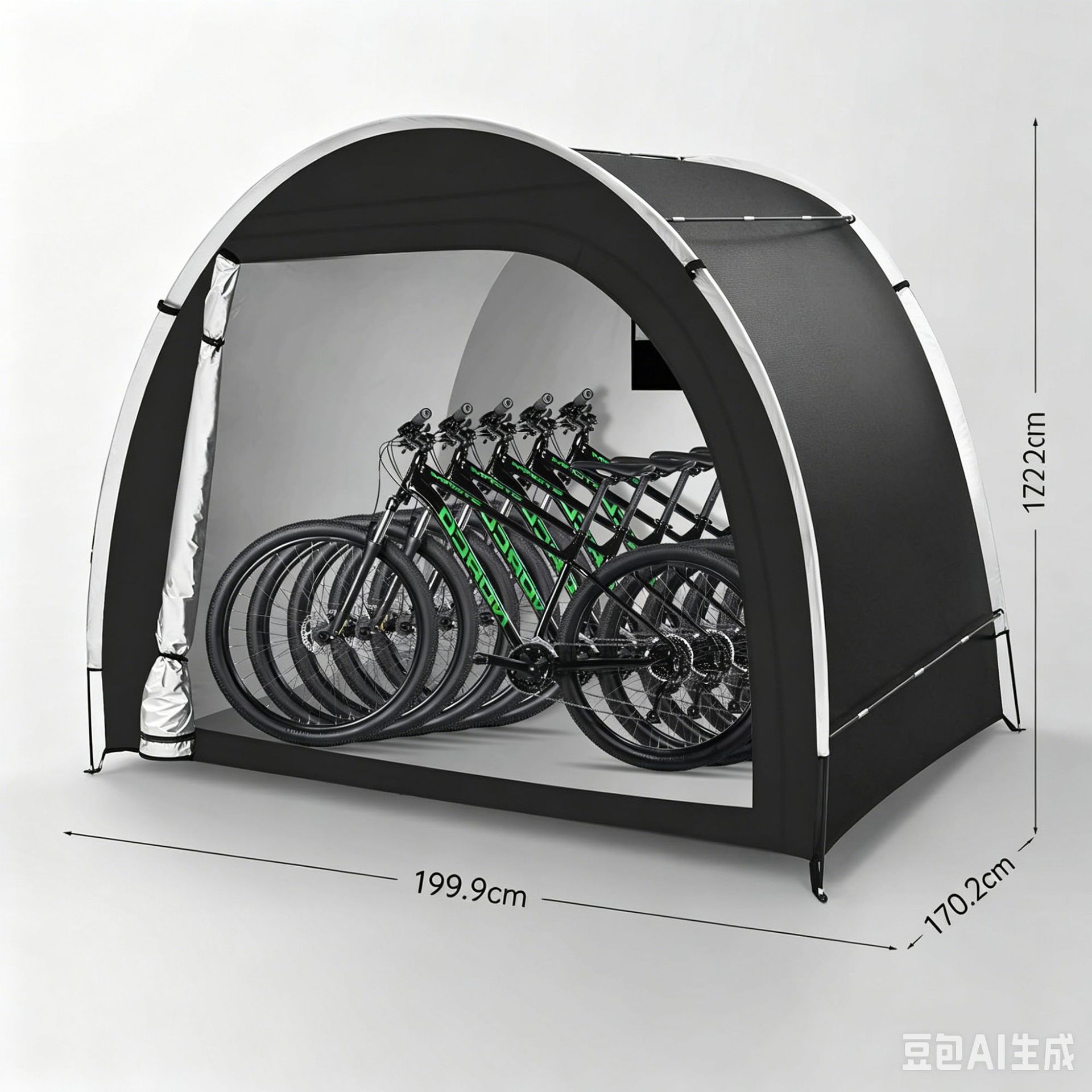 Bicycle Storage Tent Camping Tent Portable Bicycle Cover Garden Tool Storage Outdoor Storage