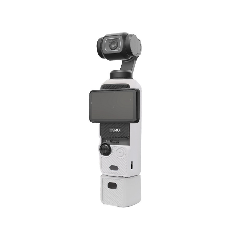 适用于大疆Pocket保护套 Osmo灵眸口相机硅胶套屏幕套防刮保护壳|undefined