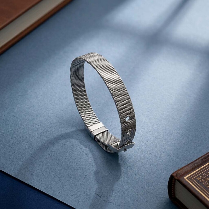 Cross-Border Wholesale Stainless Steel Wristband Bracelet, European and American Style, Personalized Fashion, Unisex, Versatile, Simple Buckle Bracelet Cross-Border Wholesale Stainless Steel Wristband Bracelet, European and American Style, Personalized Fashion, Unisex, Versatile, Simple Buckle Bracelet