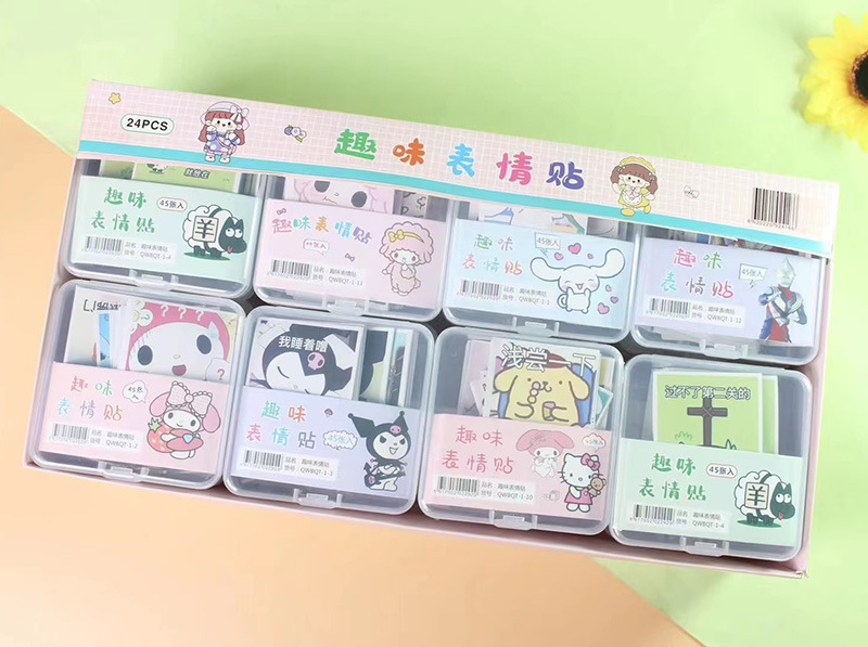 Cartoon waterproof sticker, new collection