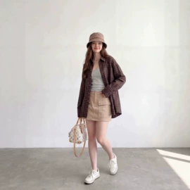 女式毛呢外套;女式T恤;皮草