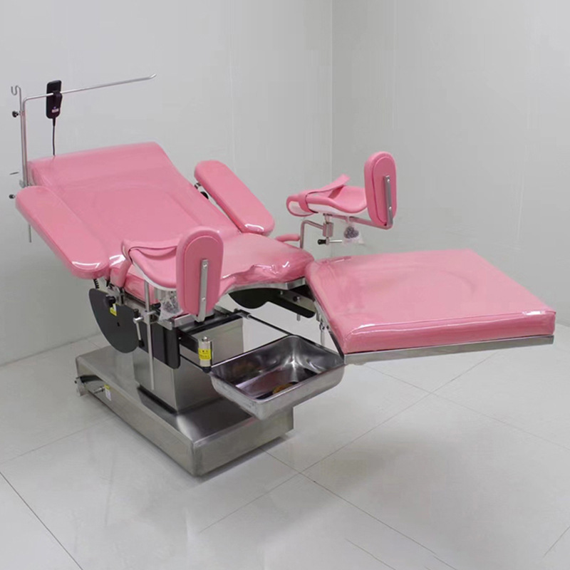 Cama de cirugía ginecológica eléctrica médica, cama de parto en espera, mesa de cirugía ginecológica de maternidad, mesa de cirugía de maternidad de examen privado, cama de maternidad amada por bebés image 7