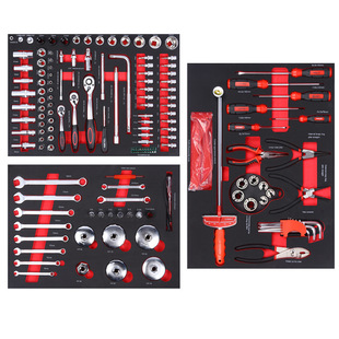 158 pieces tool cart tool holder set crv chrome vanadium steel hardware tools auto repair factory auto repair tool set tool