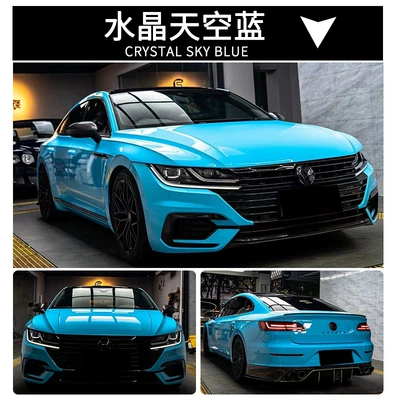 Color Change Film in Colors Such as | Auto Color Change Film - crystal-sky-blue-pvc-paper-low-152165m