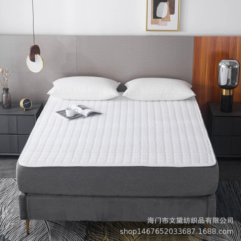 Отель Матрас Коврик для чистки Проживание в семье Хлопок Сплошной цвет Симмонс Защитный коврик Шлифовальный Противоскользящий коврик Моющийся