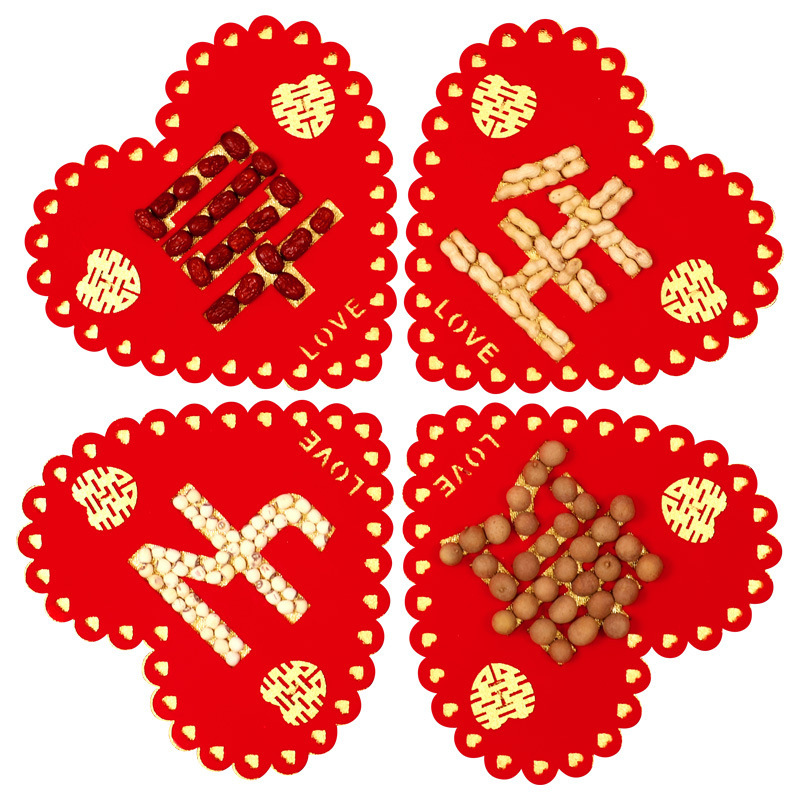 Juego de combinación de frutos secos de molde de niño nacido temprano, decoración de la sala de bodas del hombre, decoración de la prensa, artículos de boda image 5