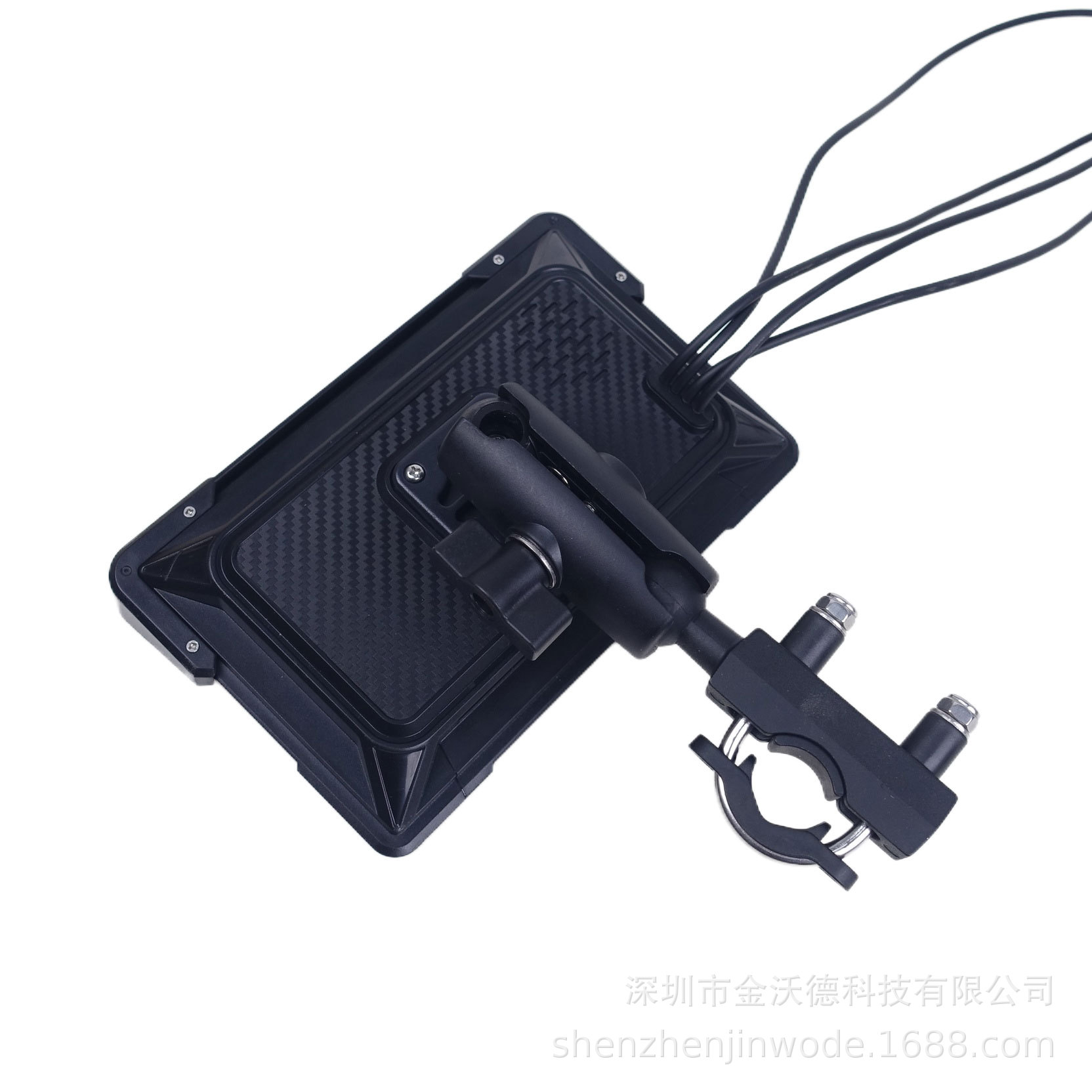 Cross-Border Dedicated 7-Inch 4K Motorcycle Recorder Wireless Carplayandroidauto Navigator Gps Tire Pressure