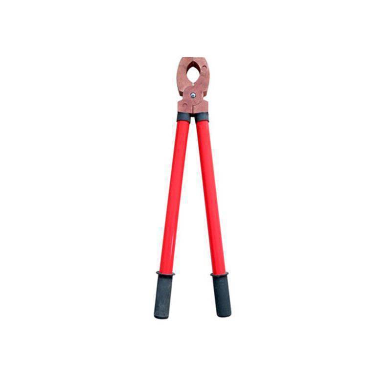 Electrical safety insulated tong pliers 10KV handheld jaw clamp power construction lightweight protective pliers