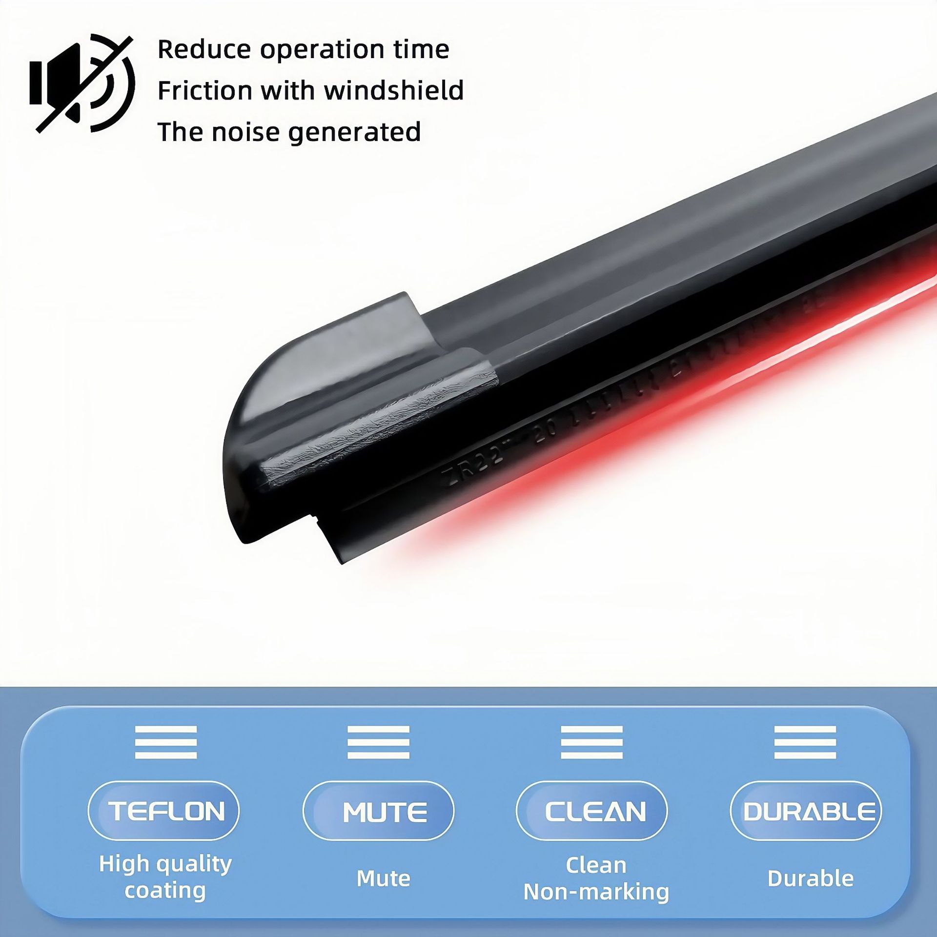Suitable for Mg Mgzs 3Pcs Frameless Wiper Blades Rear Wiper Cross-Border Factory Dropshipping