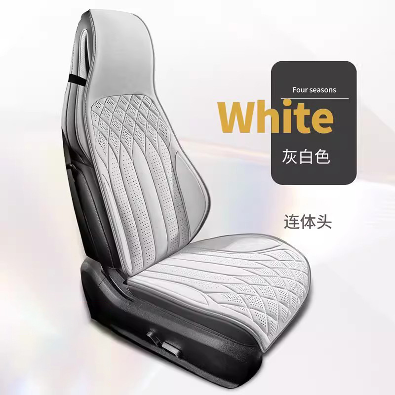 カーシートクッション 一体型シングルシートカーマット オールシーズン対応 車用後部座席クッション 通気性のあるダイヤモンド柄カーマット|undefined