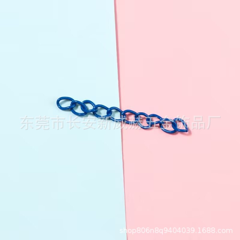 50mm金属カラー塗装チェーンdiyアクセサリーアクセサリー|undefined