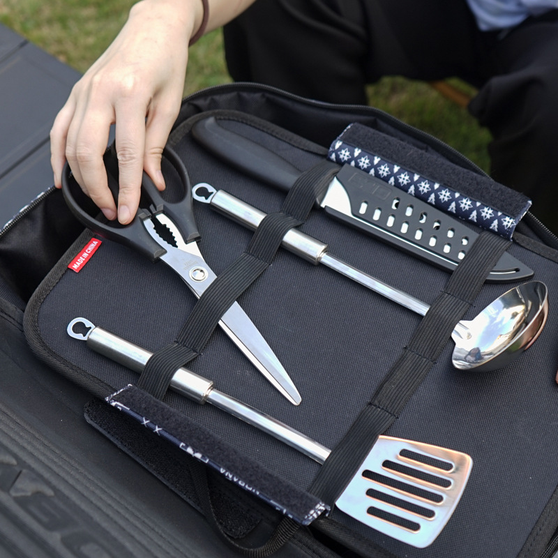 Nobana camping servies set voor buiten koken en picknick servies_voghion.com