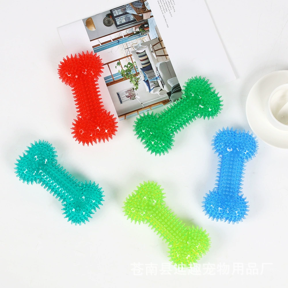 Новый трансграничный ТПР игрушка любимчика большая собака коренные зубы Чистка резиновая кость кусать игрушка собаки оптом