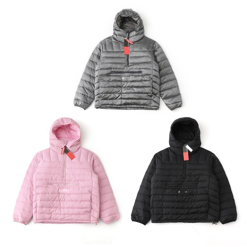 Cross-border supply: New autumn/winter loose-fit, half-zip, hooded, warm down jacket for men and women, suitable for couples Cross-border supply: New autumn/winter loose-fit, half-zip, hooded, warm down jacket for men and women, suitable for couples