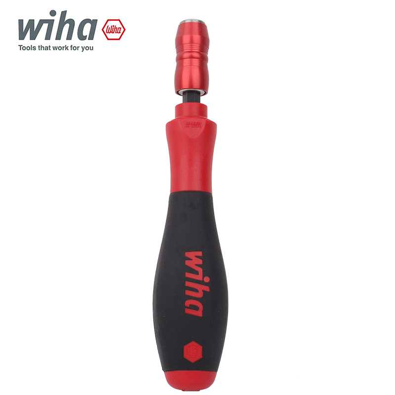 德国wiha威汉快松式螺丝刀手柄进口1/4通用磁性C6.3批头螺丝批387