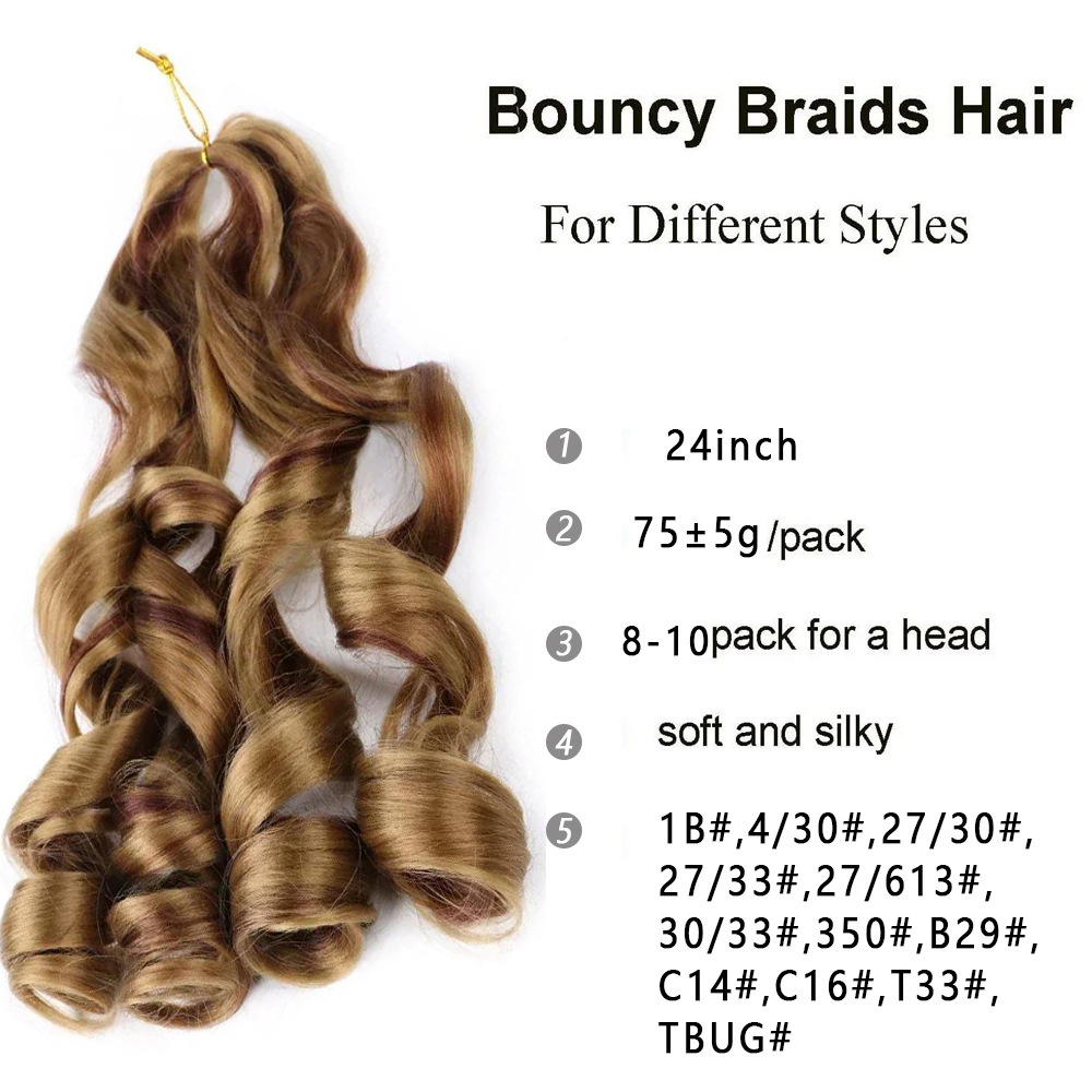 Peruca de comercio exterior extensión de cabello de mujer rollo suelto de cola de caballo africano sucio de cabello de aguja de cabello francés natural rollo de cabello trenzado