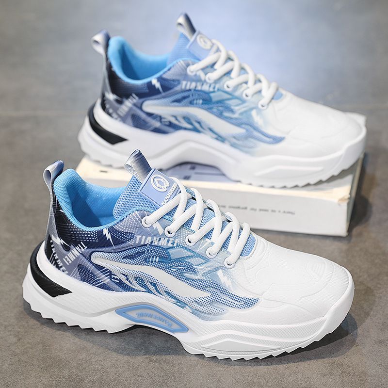 2025年秋新作 メンズシューズ 学生 スポーツカジュアル ユース メッシュ ダッドシューズ 万能 トレンドシューズ 通気性シューズ