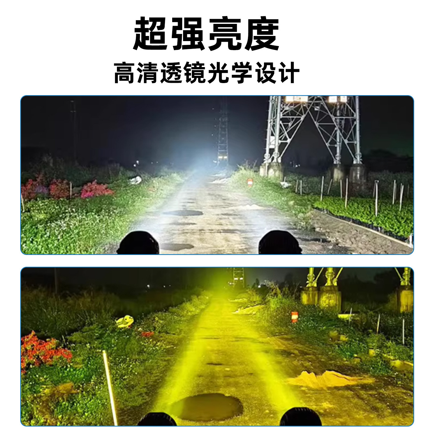Cinco pulgadas vehículo todoterreno LED lámpara de automóvil Spotlight lámpara de trabajo a prueba de agua a prueba de polvo superbrillante lámpara láser de motocicleta image 4