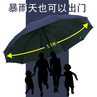 Large Umbrella Sunscreen Dual-purpose Umbrella for Men and Women Students Sunny Umbrella Folding Reinforced Wind Resistant Double Umbrella Strong and Durable