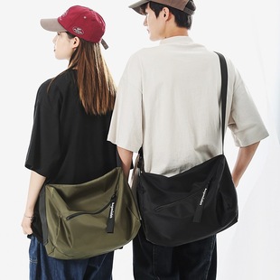 Japanese Style Large-Capacity Crossbody Bag, Boys' Sports and Fitness Bag, Trendy Workwear, Functional Messenger Bag, Shoulder Bag, Cross-Body Backpack