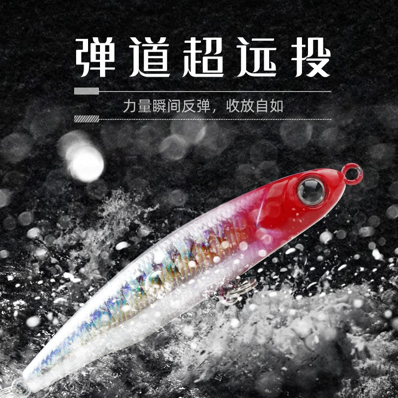 Far -shot micro -object small silver fish full swimming layer Shenshui pencil wholesale Luya fake bait bass bass bass bass bionic bionic hard bait