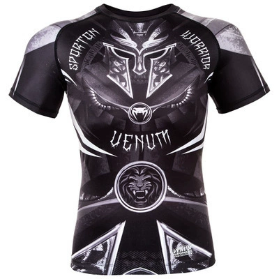 Мужской костюм UFC Conor McGregor с короткими рукавами для тренировок по ММА, боевым искусствам, костюм Sanda, облегающий Venom