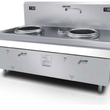 翼迈12千瓦商用双炒单尾商用大功率商场食堂电磁炉灶CS240-2AX