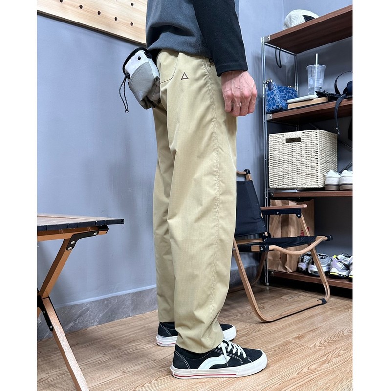 アメリカンソフトシェルワークウェアジャケットパンツメンズナイロン速乾三角ロゴパンツテーパードパンツ|undefined