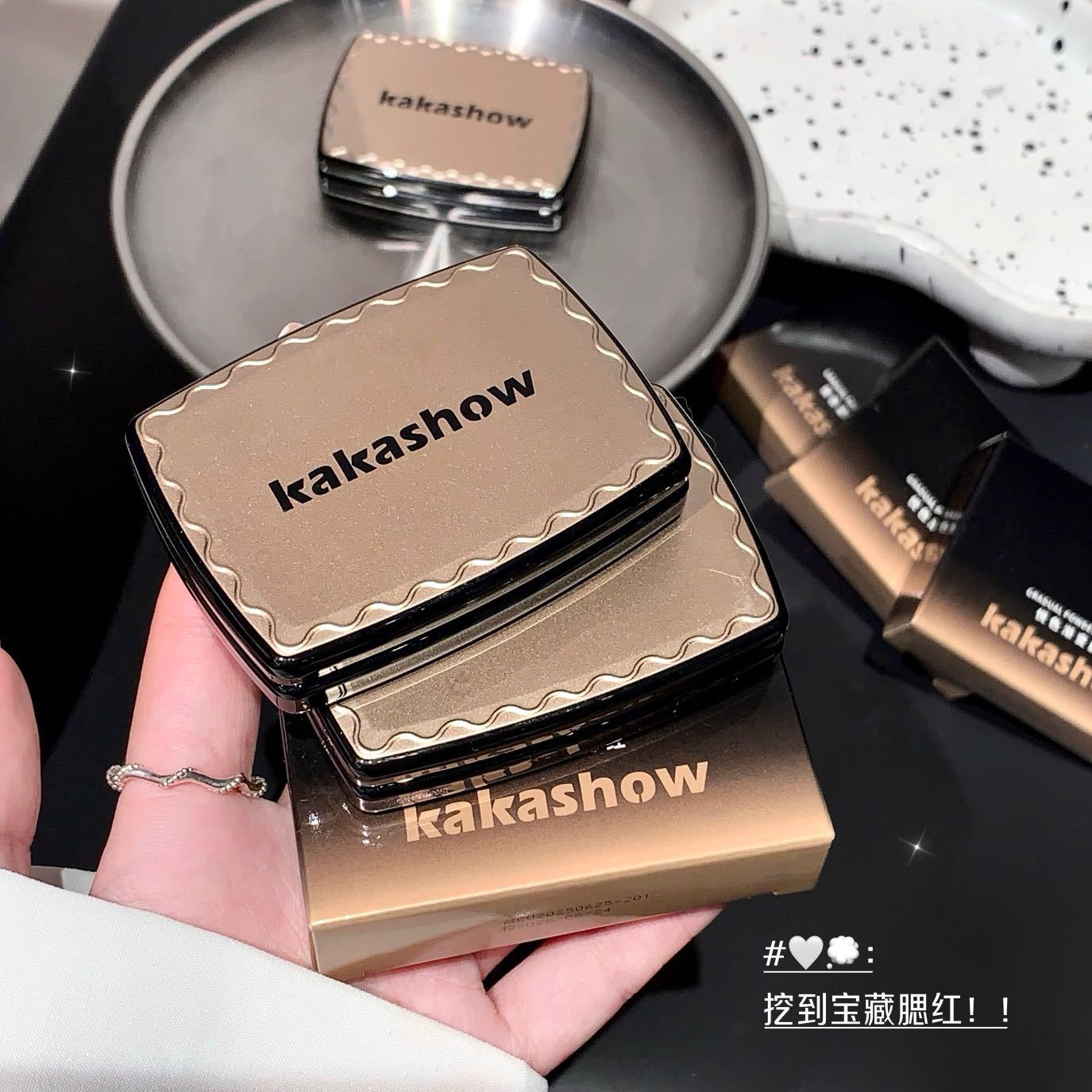 kakashow color agradable blush gradiente delicado sensación de atmósfera clara post color vigor blush de la niña transfronterizo