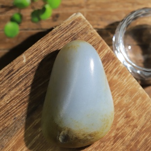 Jin Yutang Xinjiang Hetian Jade Seed Material Raw Stone Pendant Jade Fine, Warm, Oily and Comfortable