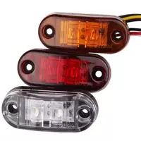 Грузовик 12V24v универсальный водонепроницаемый светодиодный задний фонарь сетка фар пиранья E4 сигнальный сигнал поворотный свет