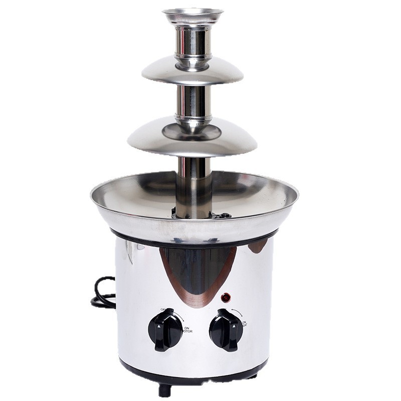 クロスボーダー大サイズ三層チョコレート溶融塔DIYチョコレートミキサー噴水滝溶融噴水機|undefined