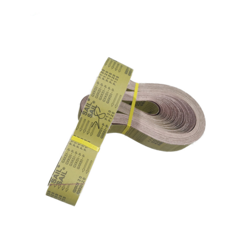 供应锋芒915*100mm金属抛光带 GXK51木工打磨砂带 氧化铝红砂拉丝