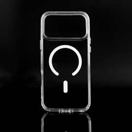 工厂苹果pc+tpu五金按键透明后壳轻薄贴合手机壳货源电商供应C027