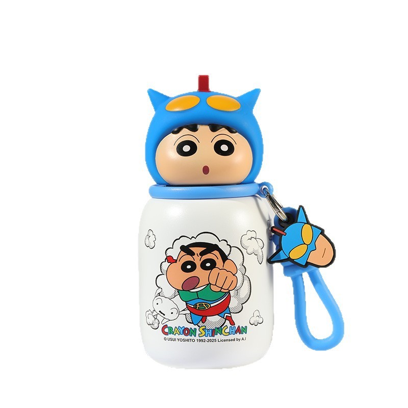 新しいクレヨンしんちゃんミニ魔法瓶カップ高価値 330 ミリリットルカップかわいいミニポケットカップドロップシッピング|undefined