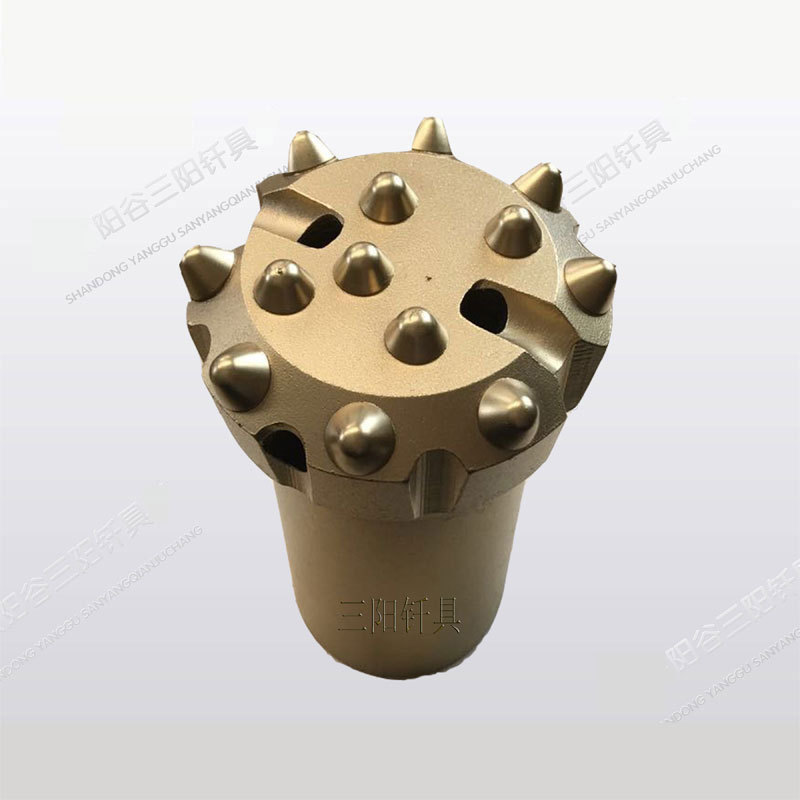 供应液压台车钻头 螺纹连接凿岩钎头 台钻杆