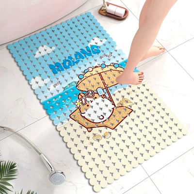 Hollow Kidsren, Pregnant Women and | Avtomobil döşəmə paspasları - cute-rabbit-70x40cm-environmentally-friendly-odorless-shipped-on-the-same-day-simple-round-style