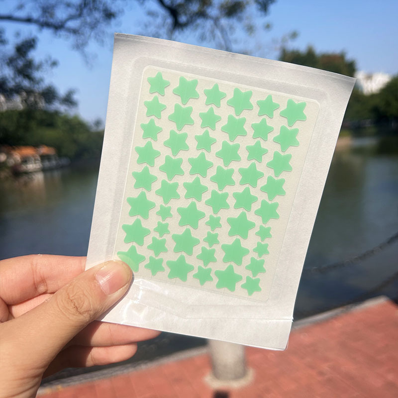 녹색 51 캡슐/개 종이 비닐 봉투