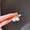 Small design earrings from pearl, 2024 years, internet celebrity, trend of season
