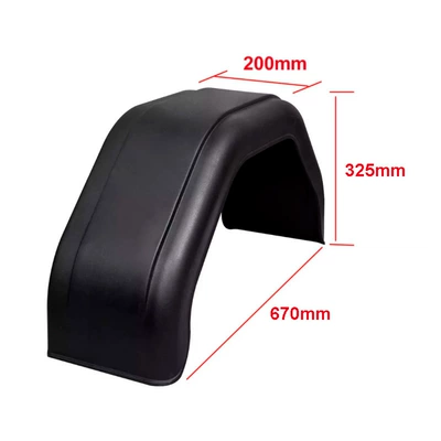 Trailer Rv Plastic Fender Mudguard Mudguard Wheel Eyebrow Rv Yacht Atv Car Modification Accessories (Other Car Modifications) - 1213-inch-price-of-one