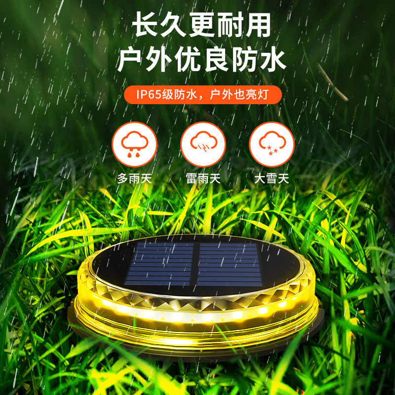 太阳能户外别墅庭院子布置草坪灯防水阳台花园装饰太阳能地埋灯|undefined
