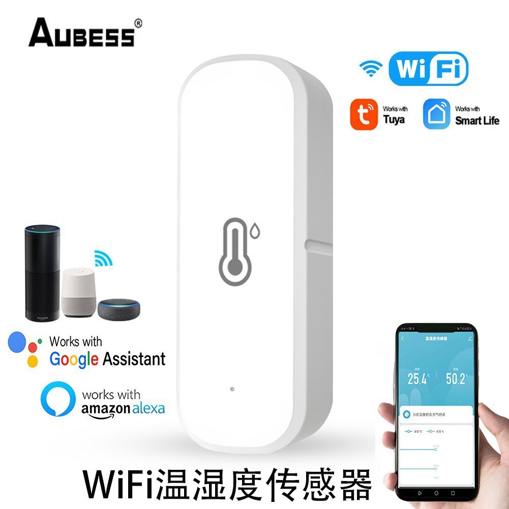 Tuya graffiti WiFi inteligente/ZigBee interruptor de encendido y apagado de temperatura y humedad puerta sensor magnético enchufe interruptor de escena